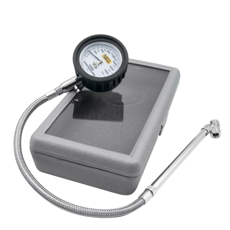 Autometer Performance Tire Pressure Gauge 150 PSI Analog HD Dual Foot 2165