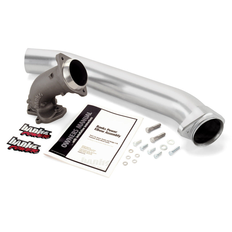 Banks Power Power Elbow Kit w/Turbine Outlet Pipe for 99.5-03 Ford 7.3L F250-350 48662