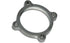 Vibrant GT series / T3 Discharge Flange (4 Bolt) with 3in Inlet ID Mild Steel 1/2in Thick