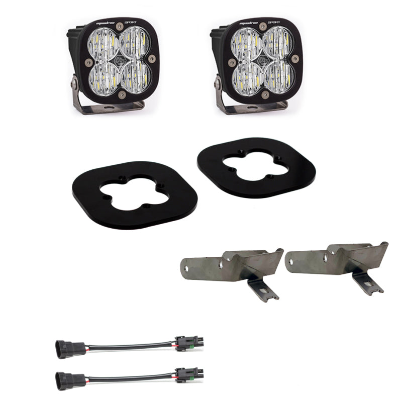 Baja Designs Ford Squadron Pro Fog Pocket Light Kit - Ford 2011-16 F-250/350 Super Duty 447631