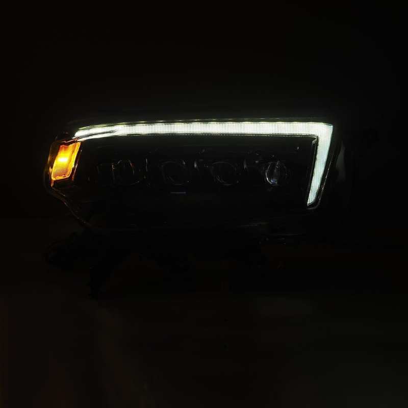 AlphaRex NOVA LED Projector Headlights Plank Style Alpha Black for 10-13 Toyota 4Runner 880758