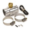 Autometer 1.5" 3/8" NPTF Female Aluminum Radiator Hose Adapter Fitting - 2283