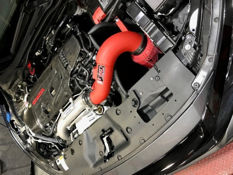 Injen Wrinkle Red SP Short Ram Cold Air Intake For 17-21 Honda Civic Type R L4-2.0L Turbo - SP1583WR