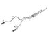 Borla 14-18 Toyota Tundra 4.6L/5.7L V8 AT 2&4WD Crew Max Cat-Back Touring Exhaust - Black Chrome Tip