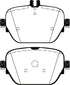 EBC 2019+ Mercedes-Benz CLS53 AMG (C257) 3.0L Turbo Redstuff Rear Brake Pads