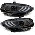Oracle Lighting Dynamic ColorSHIFT LED Headlights - Black Series for 18-23 Ford Mustang 8204-332
