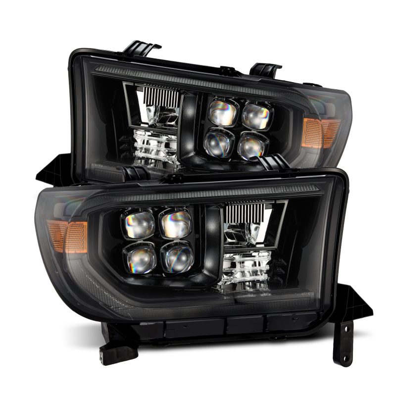 AlphaRex NOVA LED Projector Headlights Alpha-Black for 07-13 Toyota Tundra 880820