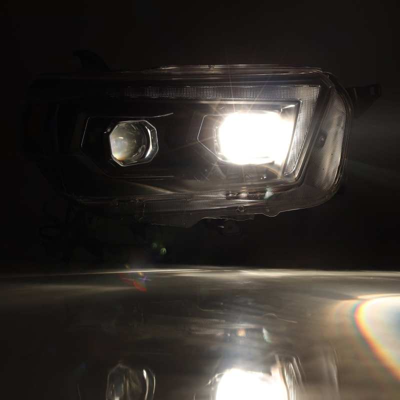 AlphaRex PRO-Series Projector Headlights Plank Style Alpha Black for 10-13 Toyota 4Runner 880754