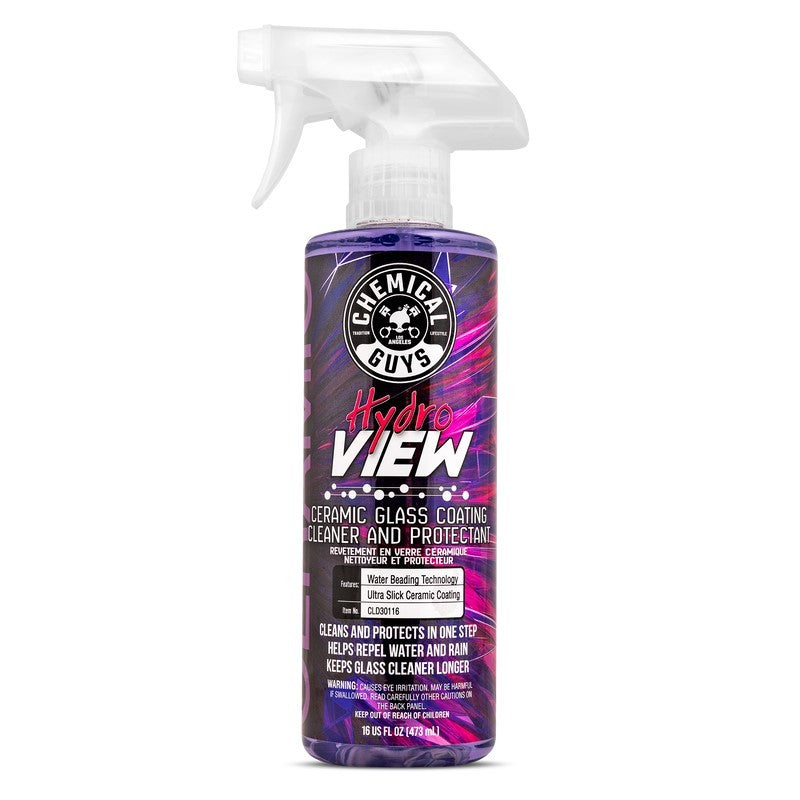 Chemical Guys HydroView Ceramic Glass Cleaner & Coating (Set of 6 x 16 Oz. Bottles) CLD30116