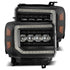 AlphaRex NOVA LED Projector Headlights Plank Style Black for 14-18 GMC Sierra 880617