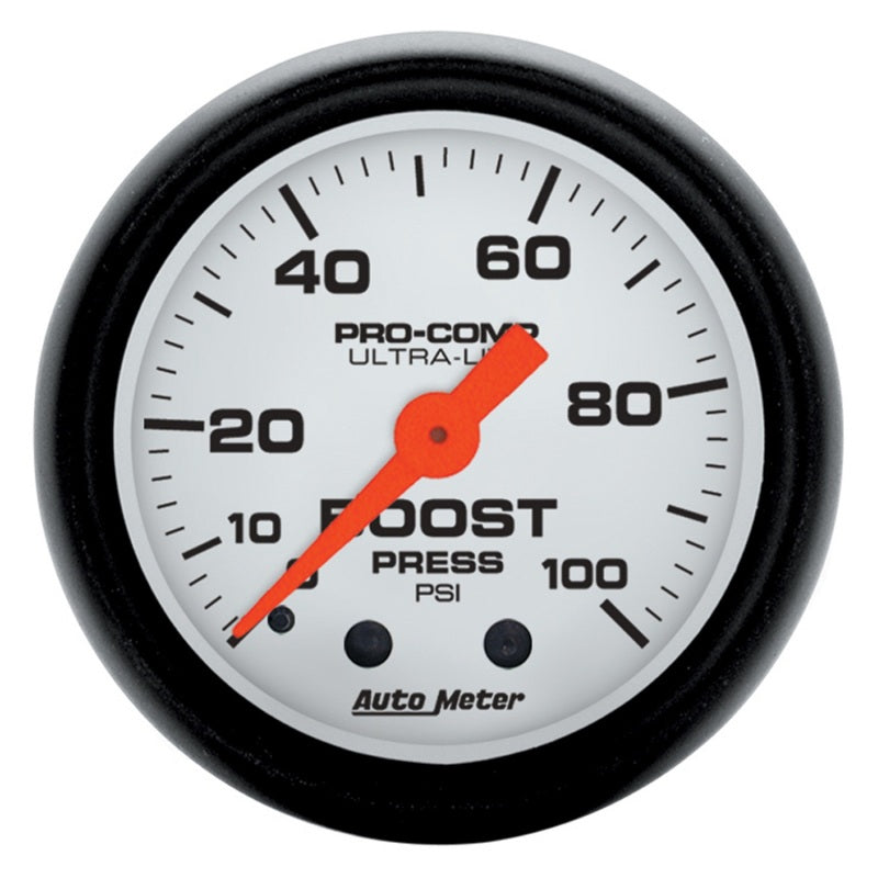 Autometer Phantom 2 1/16" 0-100psi Mechanical Boost Gauge - 5706