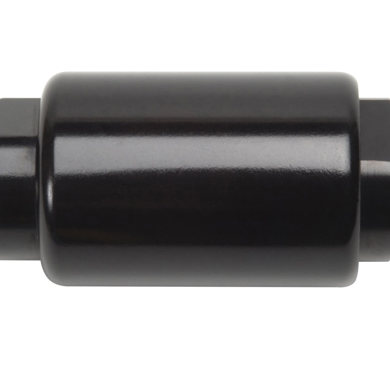 Russell Performance Black Anodized (3-1/4in Length 1-1/4in dia. -8 male inlet/outlet)