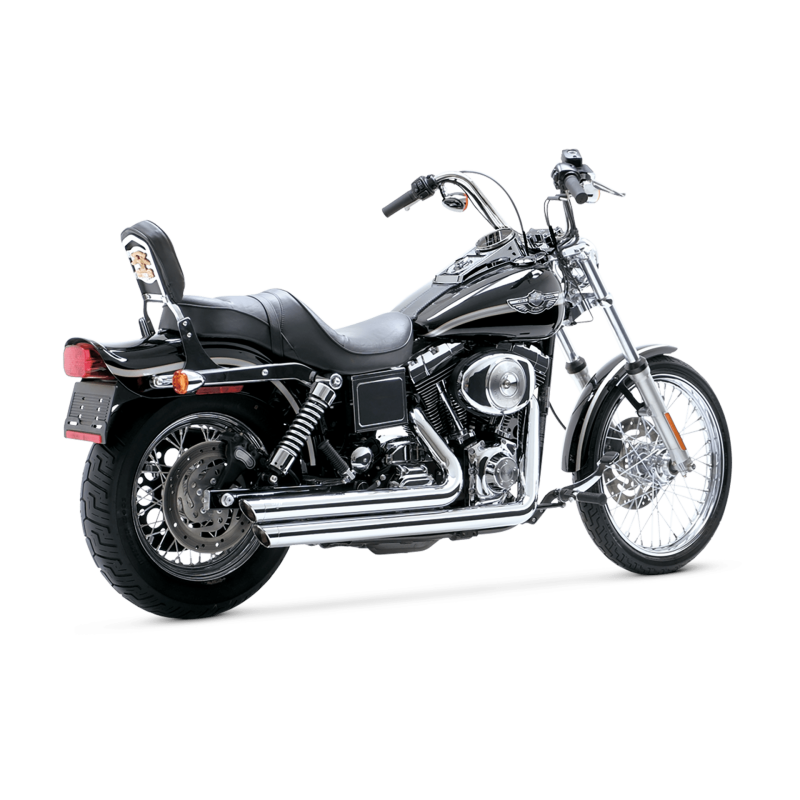 Vance & Hines HD Softail 18-22 Bigshts Staggered Chrome PCX Full System Exhaust