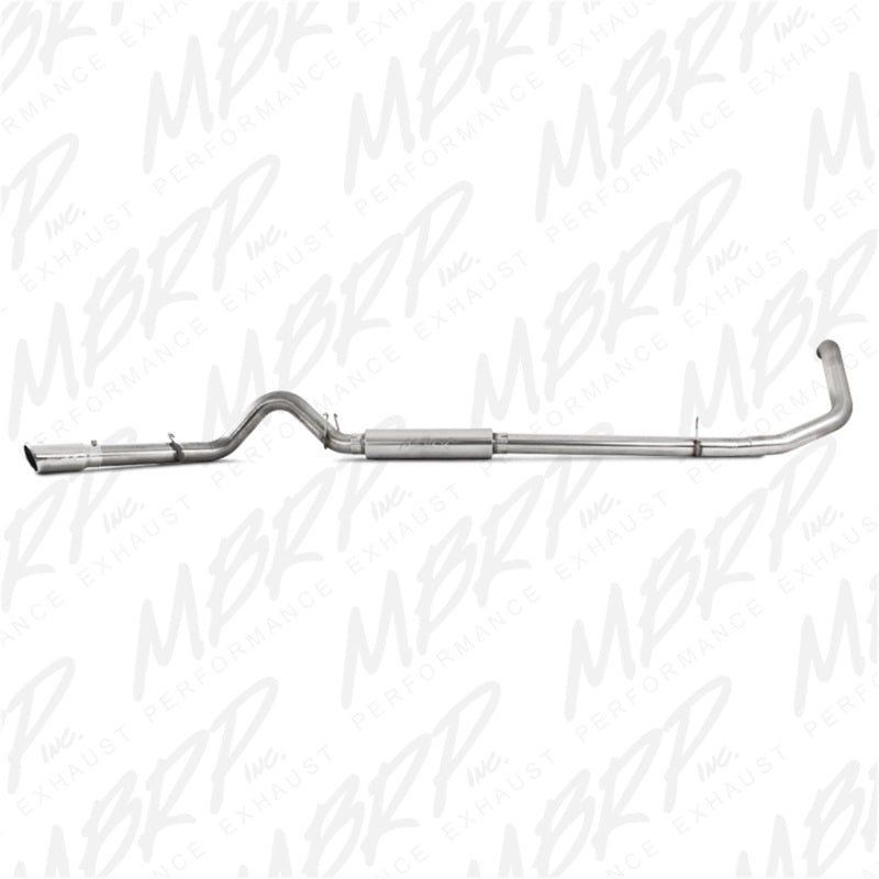 MBRP 4" Turbo Back Single Side Exit T409 Exhaust For 99-03 Ford Excursion 7.3L S6204409