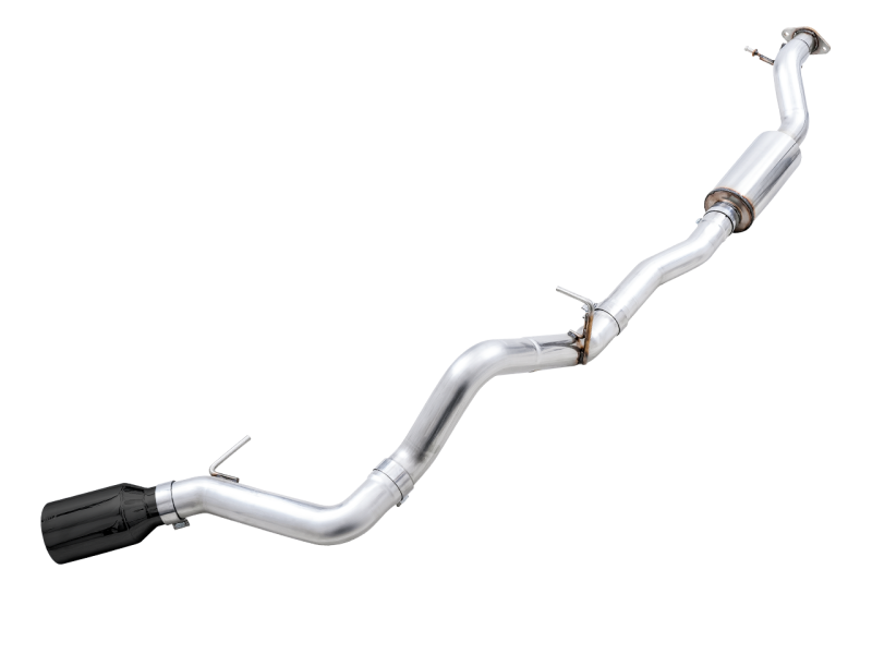 AWE Tuning 0FG Single Rear 5" Diamond Black Tip Catback Exit Exhaust For 21+Ford Bronco 3015-23789