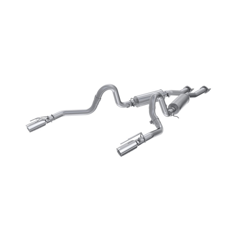 MBRP 2.5" Dual Rear AL Cat Back Exhaust w/3.5" DW Tips For 99-04 Ford Mustang GT/Mach 1 4.6L S7221AL