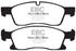 EBC 11+ Dodge Durango 3.6 Extra Duty Front Brake Pads