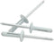 Allstar Performance Md Hd Rivet 250Pk White Flange Type Alum Mandrel ALL18188