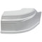 Allstar Performance Camaro SS Short Track Nose White LH ALL23045L