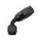 Allstar Performance Reusable Hose End Black 60 Deg Elbow -10 ALL49344