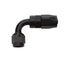 Allstar Performance Reusable Hose End Black 90 Deg Elbow -6 ALL49352