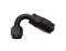 Allstar Performance Reusable Hose End Black 120 Deg Elbow -6 ALL49362