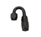Allstar Performance Reusable Hose End Black 180 Deg Elbow -6 ALL49382