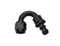 Allstar Performance Pushlock Hose End Black 150 Deg Elbow -6 ALL49472