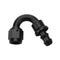 Allstar Performance Black Aluminum Pushlock Hose End 150 Degree Elbow -16 AN ALL49476