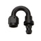 Allstar Performance Pushlock Hose End Black 180 Deg Elbow -10 - ALL49484