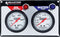 Allstar Performance 2 Gauge Panel ALL OP/WT ALL80090