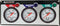 Allstar Performance 3 Gauge Panel ALL OP/WT/FP ALL80092