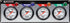 Allstar Performance 4 Gauge Panel ALL OP/WT/OT/FP ALL80093