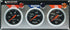 Allstar Performance 3 Gauge Panel A/M OP/WT/OT Sport-Comp ALL80112
