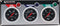 Allstar Performance 3 Gauge Panel A/M OP/WT/FP Sport-Comp - ALL80113