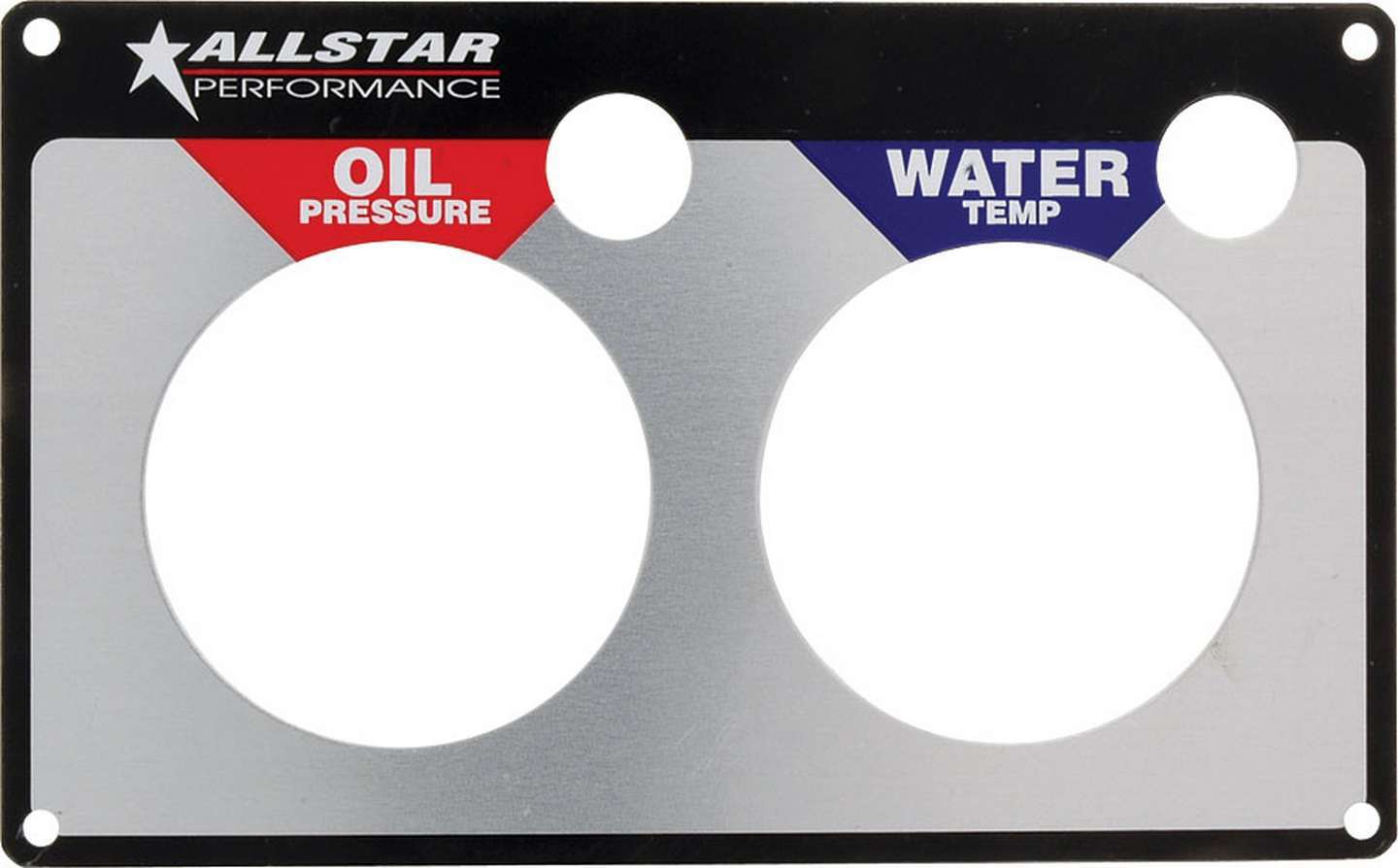 Allstar Performance Repl 2 Gauge Panel OP/WT ALL80125