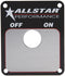Allstar Performance Battery Disconnect Panel ALL80129