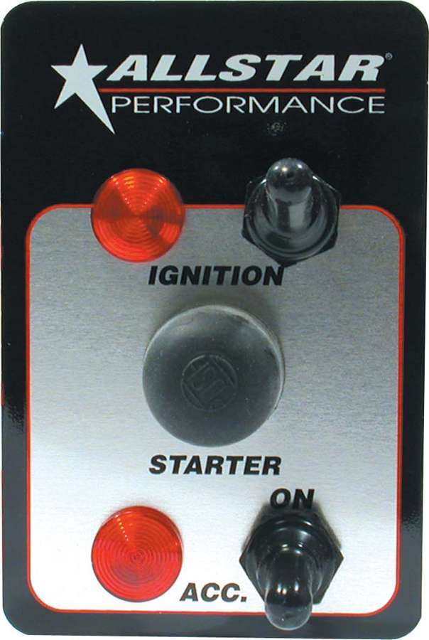 Allstar Performance Switch Panel Two Switch w/Lights ALL80146