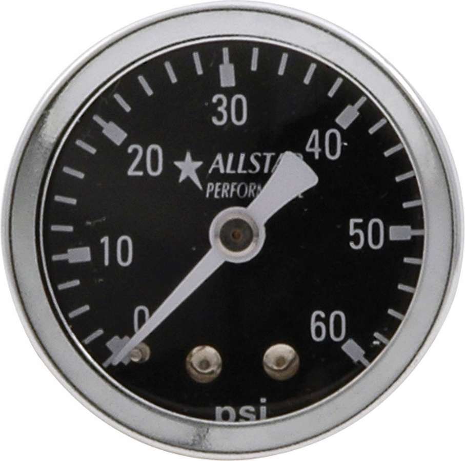 Allstar Performance 1.5in Gauge 0-60 PSI Dry Type ALL80214