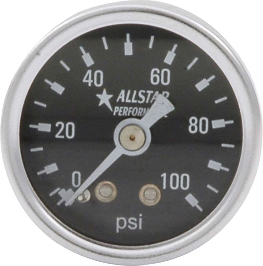 Allstar Performance 1.5in Gauge 0-100 PSI Dry Type ALL80216