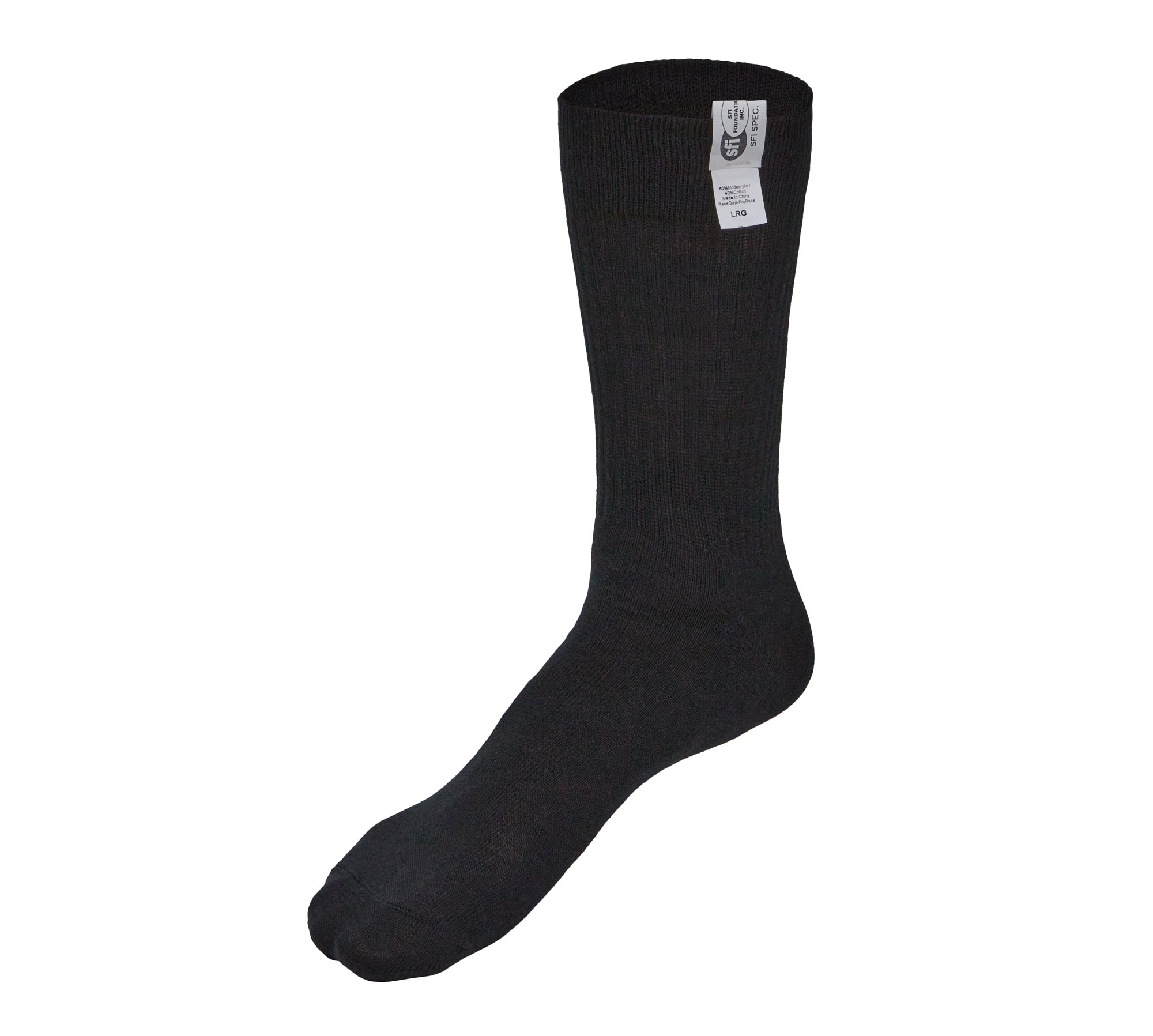 Allstar Performance Socks Pair SFI 3.3 F/R Black Size 6-7 ALL926011