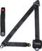 Allstar Performance Three-point Retractable Seat Belt Charcoal ALL98117