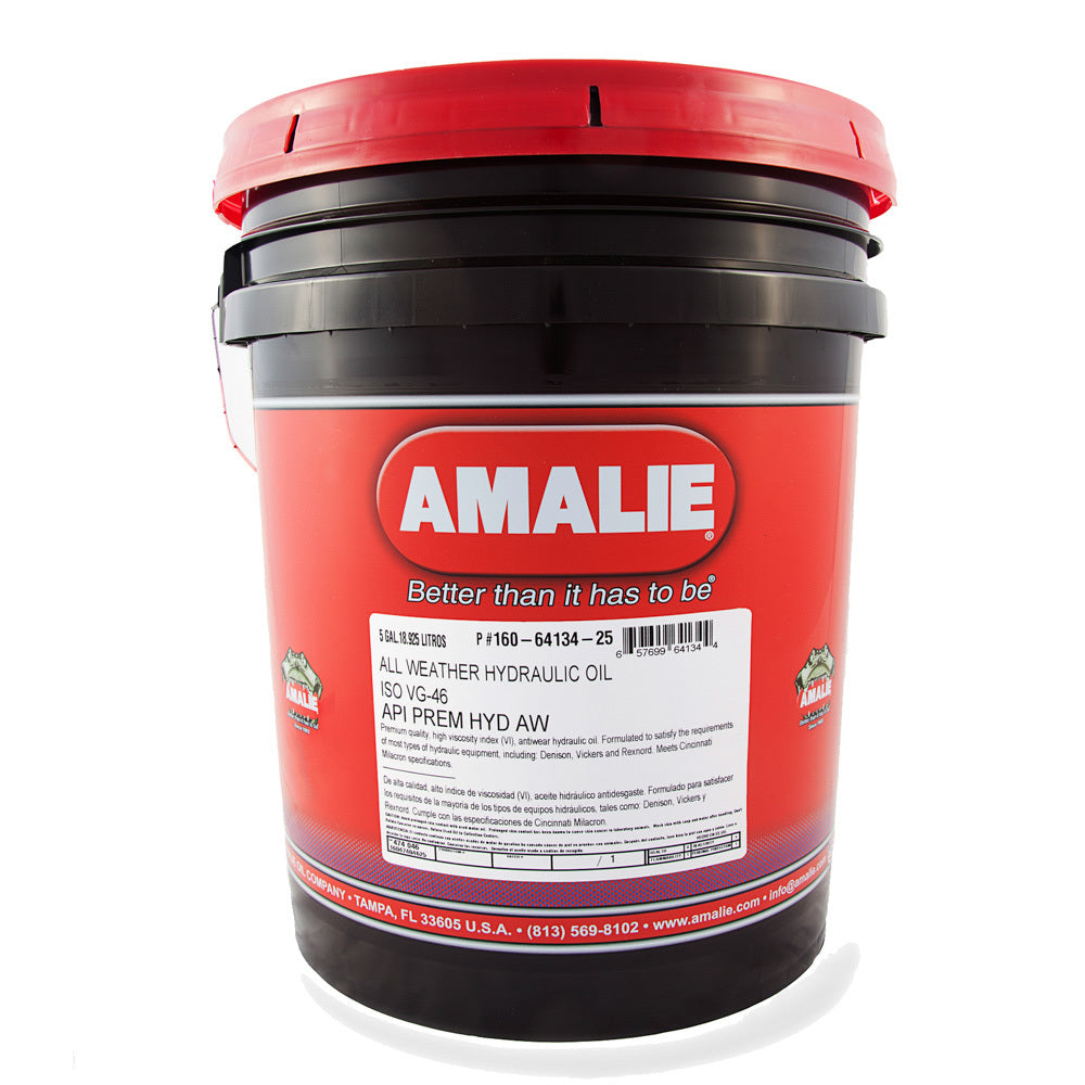 AMALIE All-Weather Hydraulic Oil 46 - 5 Gallon Pail