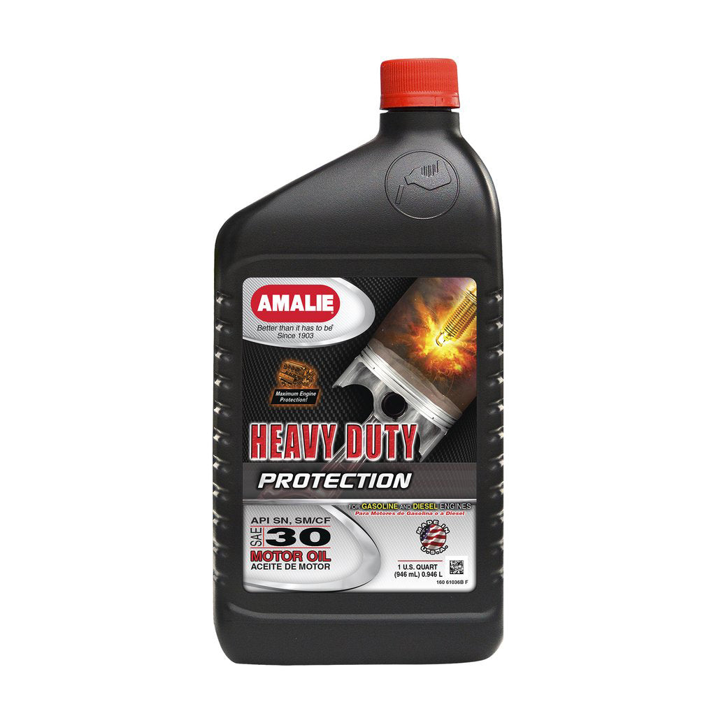 AMALIE Heavy Duty 30w Oil 1 Quart