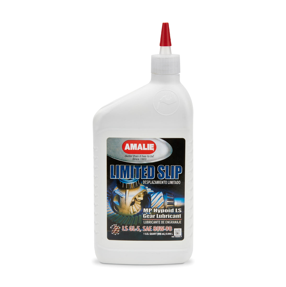 AMALIE Limited Slip MP GL-5 80w 90 Gear Oil 1Qt