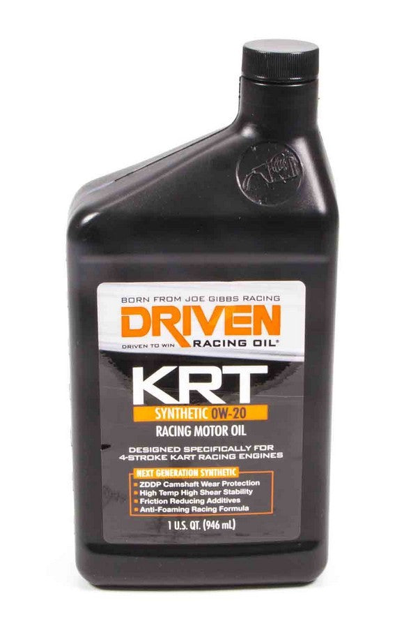 DRIVEN RACING OIL KRT 0w20 Karting Oil 4 Stroke 1 Qt Bottle