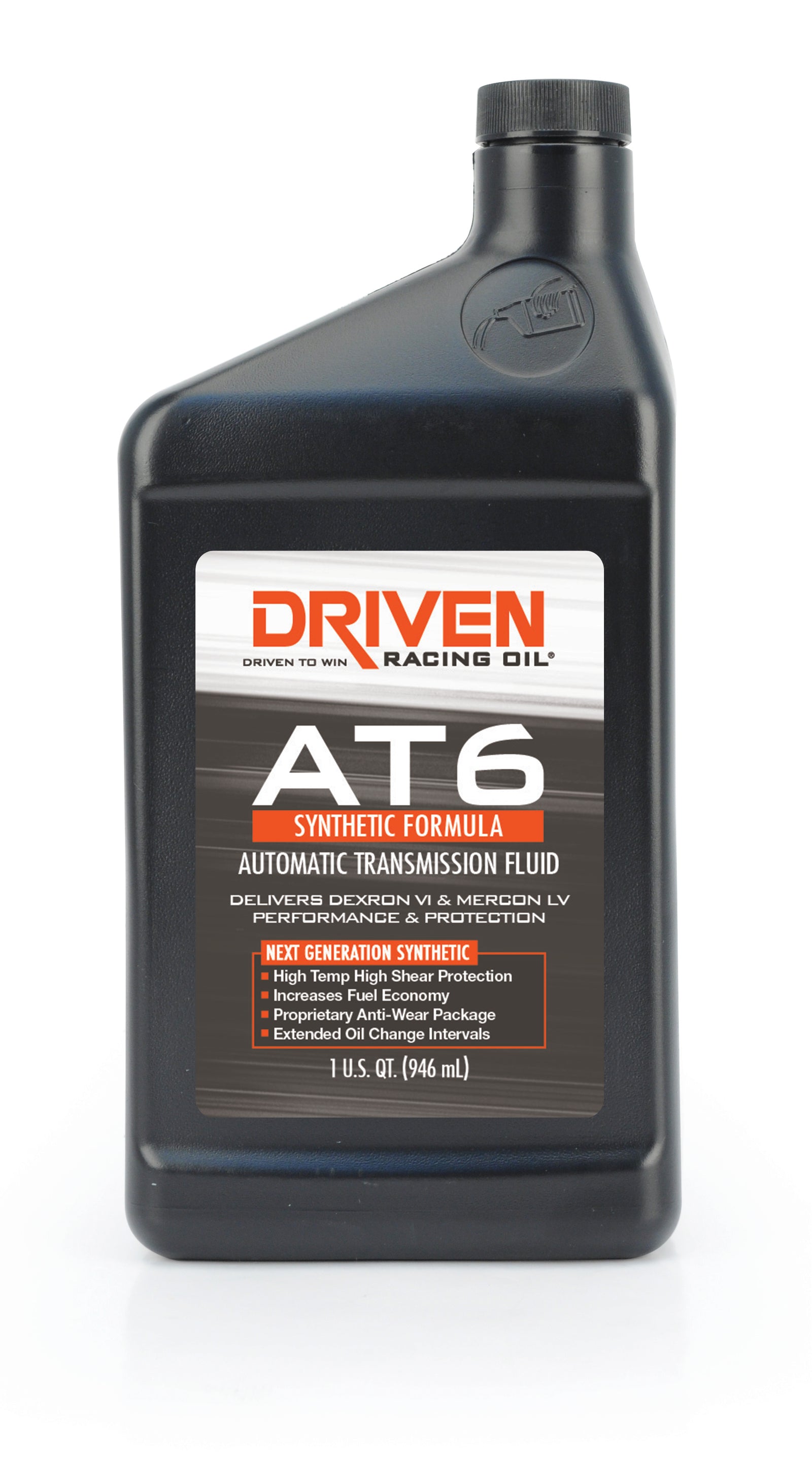 DRIVEN RACING OIL AT6 Synthetic Dextros 6 Transmission Fluid 1 Qt.