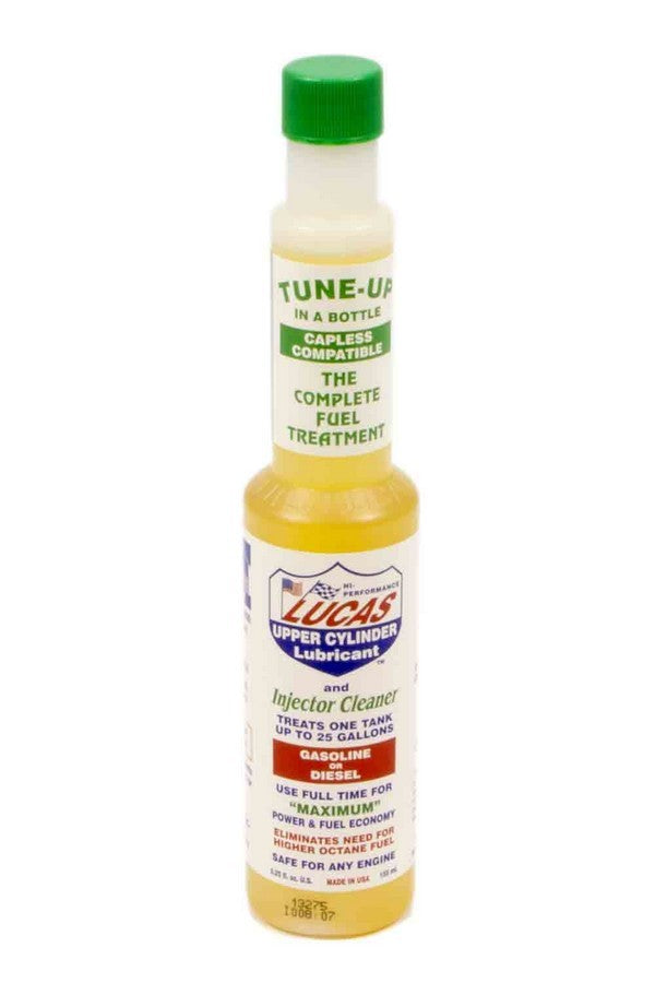 LUCAS OIL Fuel Treatment System Cleaner Lubricant (5.25 Oz. Bottle) LUC10020