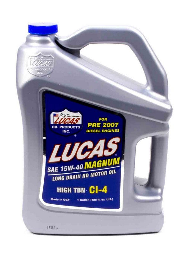 LUCAS OIL 15W40 Magnum High TBN CI-4 Oil (1 Gallon) LUC10076