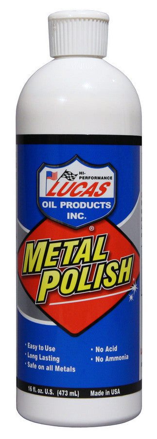 LUCAS OIL Metal Polish (16 Oz. Bottle) LUC10155